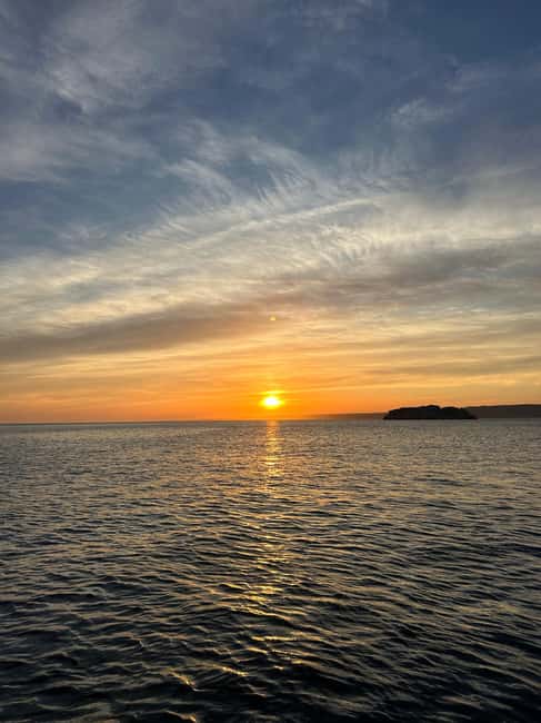 Marseille: Sunset catamaran cruise, buffet & drinks - Sailing toward the Frioul Archipelago