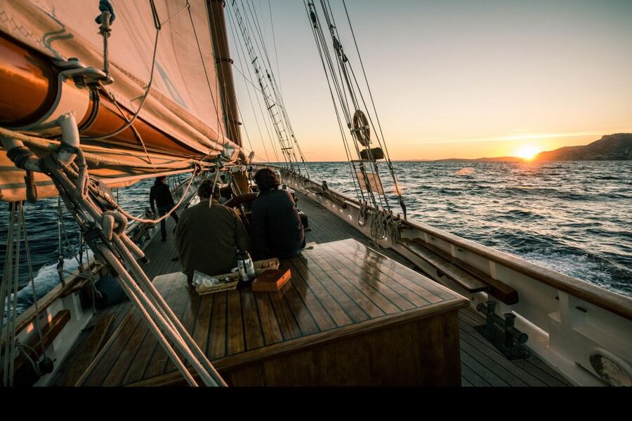 Marseille: Sunset Sailing Cruise with Dinner and Wine - Sailing out from Marseille’s Old Port