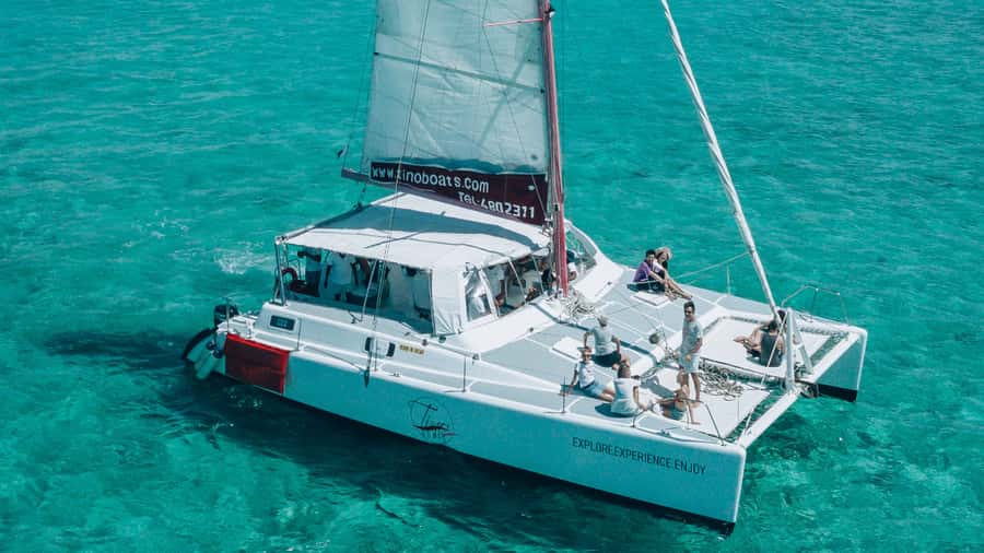 Mauritius: Catamaran Day Cruise to lle aux Cerfs with Lunch - The GRSE waterfall stop