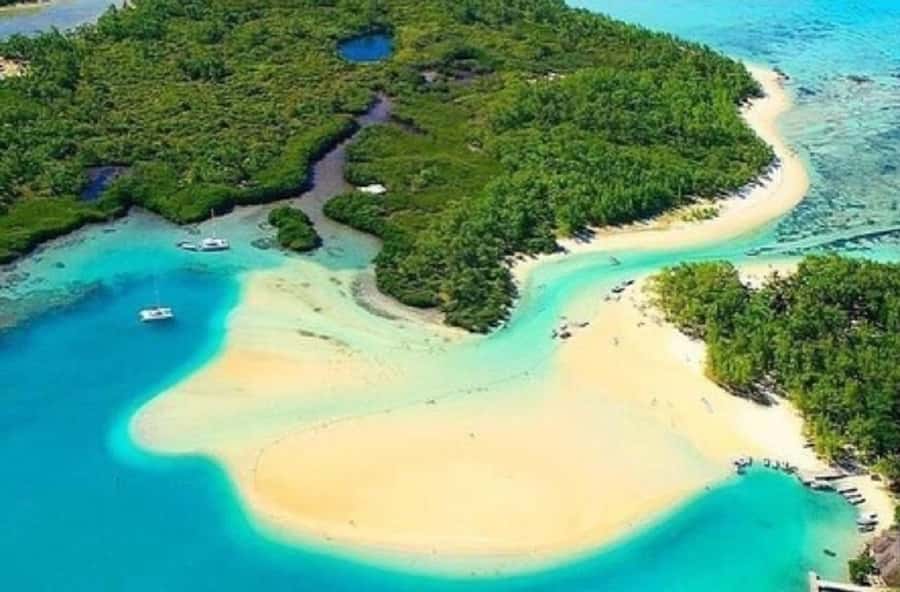 Mauritius: Ile Aux Cerfs Catamaran Cruise with Lunch - The Grand River South East Waterfalls stop
