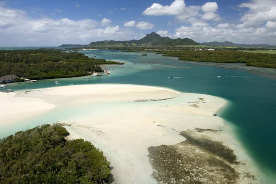 Mauritius: Ile Aux Cerfs Catamaran Trip w/ Lunch & Transfer - A short snorkeling stop in clear lagoon water