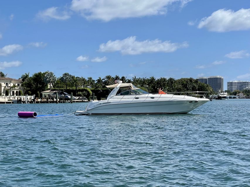 Miami Beach: Private Yacht Rental with Captain - Watching for dolphins, turtles, and manatees