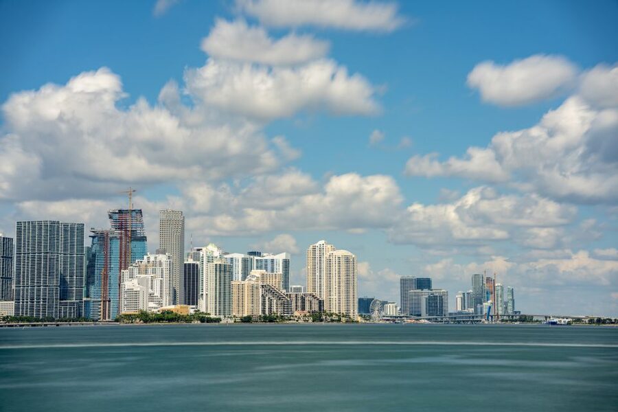 Miami: BYOB Private Yacht Cruise Play Your Own Music - Miami skyline, Brickell, and the Financial District