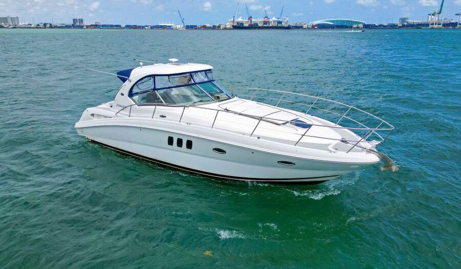 Miami: BYOB Private Yacht Cruise Play Your Own Music - Bayside Marketplace and the Ferris wheel