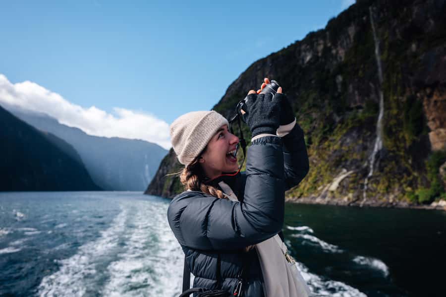 Milford Sound: Nature Cruise on a Modern Catamaran - Commentary that adds meaning, with one small weakness