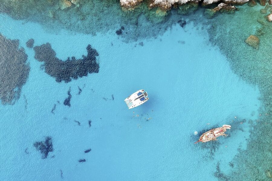 Milos: Full-Day Catamaran Cruise with Paddle Board - Kleftiko combines the best swimming and cave time