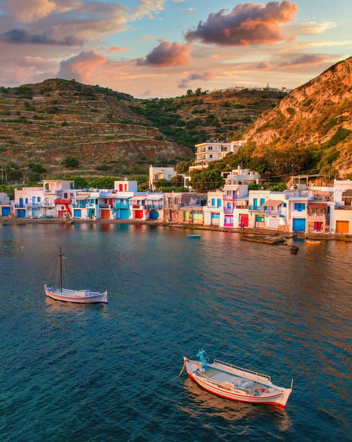 Milos: Full-Day Kleftiko Poliegos Sailboat Tour with Lunch - Key points at a glance
