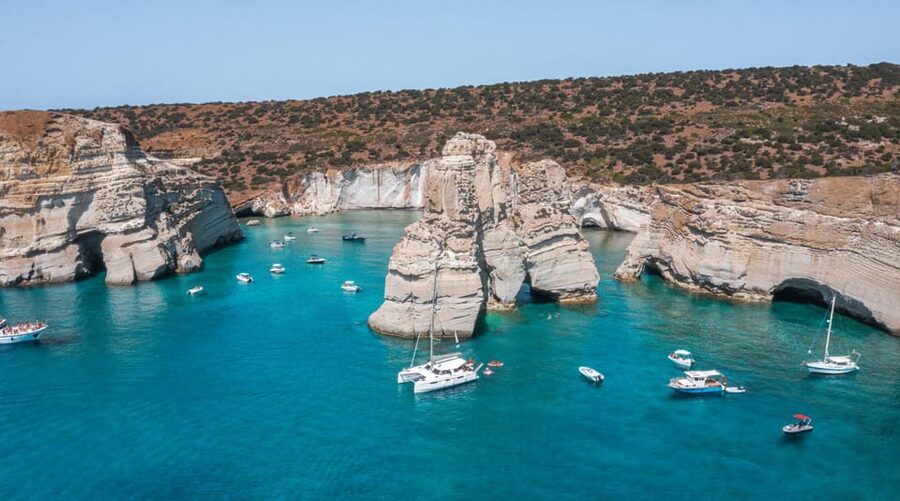 Milos: Full Day Luxury Catamaran with Full Meal & Open Bar - Price, group size, and who gets the best value