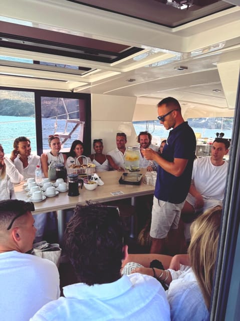 Milos: Full Day Luxury Catamaran with Full Meal & Open Bar - Polyegos and the Blue Lagoon