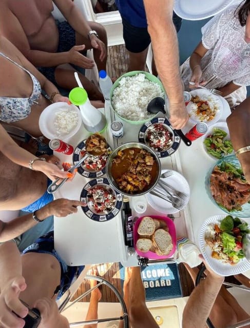Milos: Full-Day Sailboat Cruise with Food and Open Bar - Food, drinks, snorkeling, and comfort onboard