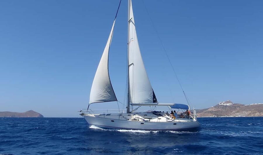 Milos: Kleftiko Semi Private Sailing Cruise with Lunch - Starting in Adamas at 10:00