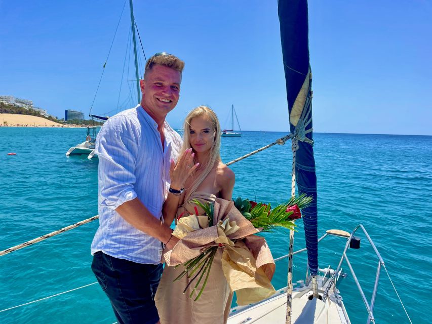 Morro Jable: Sailing Boat Excursion with Food and Drinks - Trying the captain’s wheel