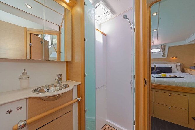 Mykonos Catamaran Premium Day-Sunset Tours 8-flavor Meal & Drinks - Drinks, comfort, and the social side