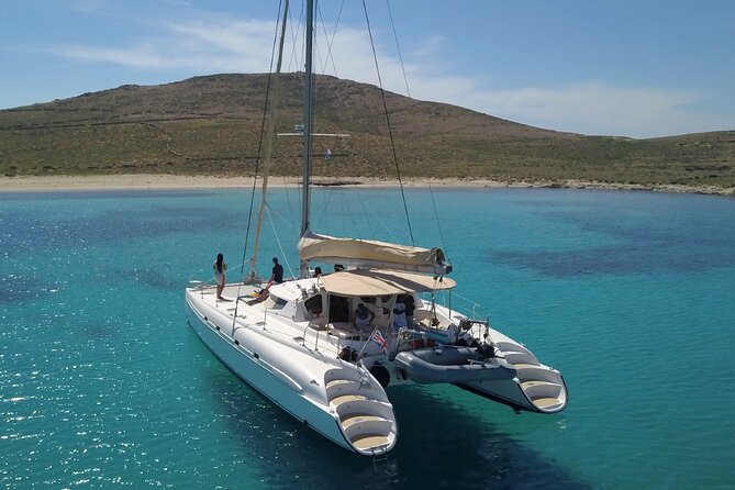 Mykonos Catamaran Premium Day-Sunset Tours 8-flavor Meal & Drinks - Choosing between daytime and sunset