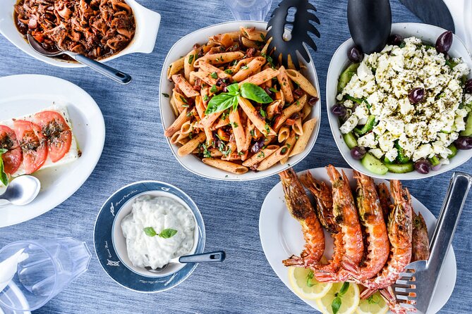 Mykonos Catamaran Premium Day-Sunset Tours 8-flavor Meal & Drinks - What the $181.39 price includes