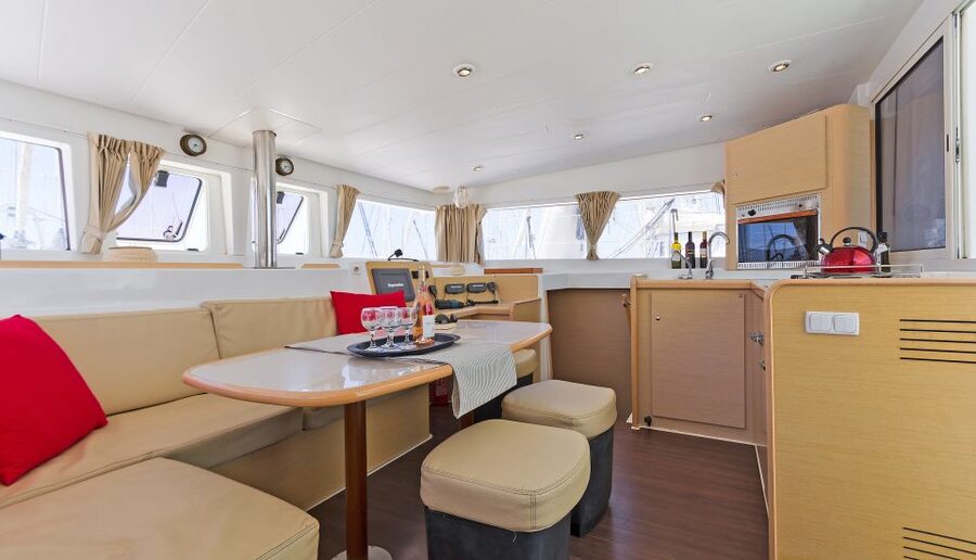 Mykonos: Full-Day Catamaran Cruise with Fresh Lunch - Sailing past Mykonos beaches