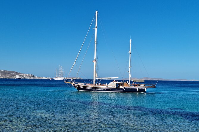 Mykonos Sail Cruise to Rhenia, Guided Tour of Delos, Lunch&Drinks - The return sail and Greek goodbye