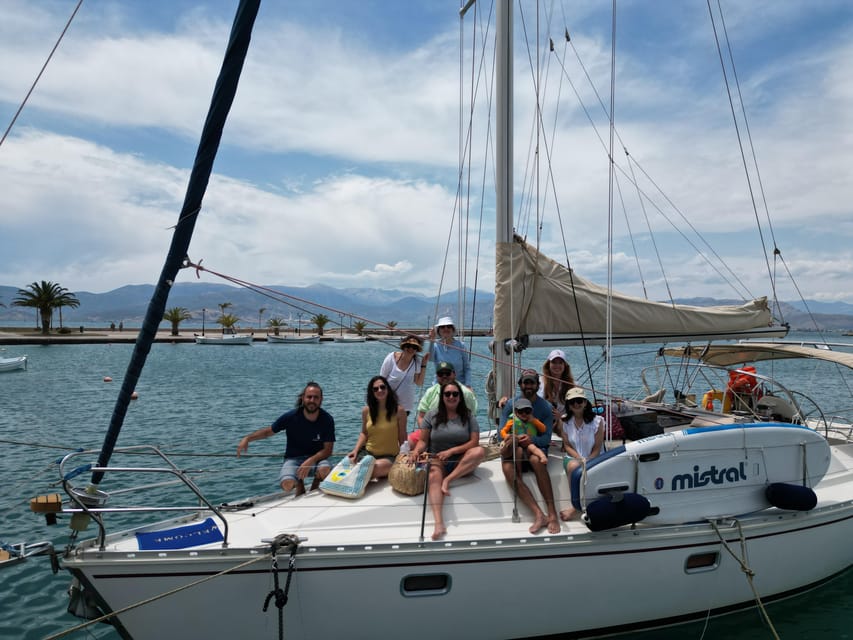 Nafplio Sun Sail Cruises | Semi-Private Half Day | Full Meal - Key points at a glance