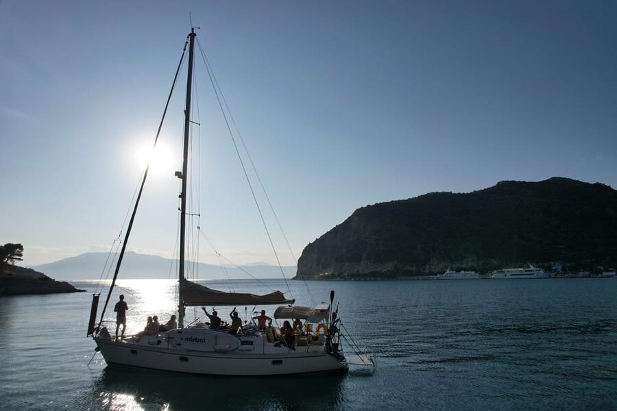 Nafplio Sun Sail Cruises | Semi-Private Half Day | Full Meal - Setting out from Nafplio’s Old Port
