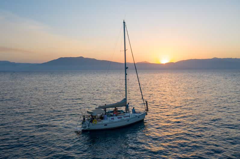Nafplio Sun Sail Cruises | Semi-Private Half Day | Full Meal - Swimming near Xiropigado