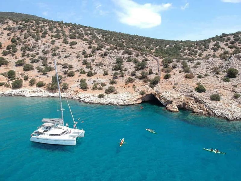 Naxos: Naxos Catamaran Sailing Cruise with Lunch and Drinks - Key things to know before booking