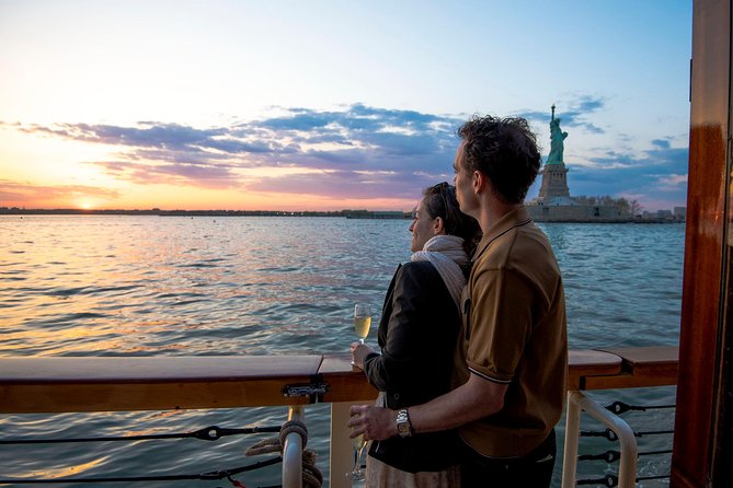 New York City Sunset Cruise on a Yacht - Ellis Island adds a quieter historical view
