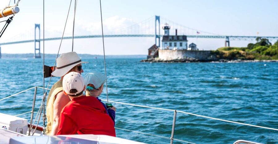 Newport: Schooner Sailing Tour - Sailing Newport Harbor aboard Madeleine