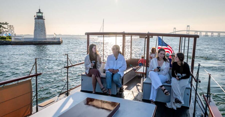Newport: Yacht Sightseeing Cruise - What you see from the boat