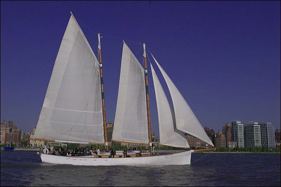 NYC: Statue of Liberty Day Sail on the Schooner Adirondack - From Chelsea Piers down the Hudson River