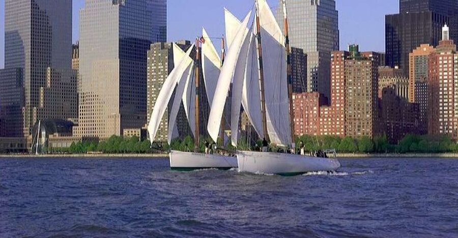 NYC: Statue of Liberty Day Sail on the Schooner Adirondack - Battery Park, Ellis Island, and the harbor view