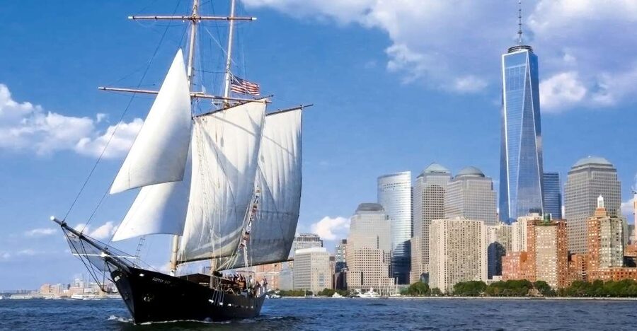 NYC: Statue of Liberty Day Sail with Onboard Bar - Why a sailboat beats a standard harbor ride