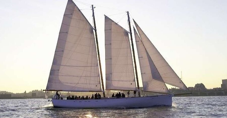 NYC: Sunset Sail Aboard Schooner Adirondack - Meeting the crew at Pier 62 Chelsea Piers