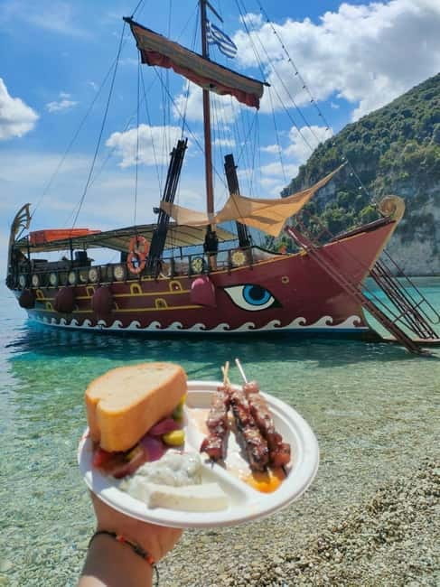 Nydri: Sailing Through History. Daily Cruise with Beach BBQ - Boarding the Odysseia in Nydri