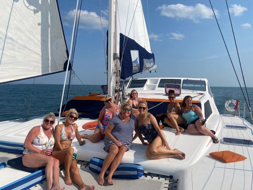Ocean City: Sailing Catamaran Cruise with Crew - When the engines go quiet