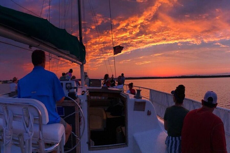 Orange Beach: Sunset Sailing Cruise Aboard The Cetacean - The Sunset Portion Is the Main Event