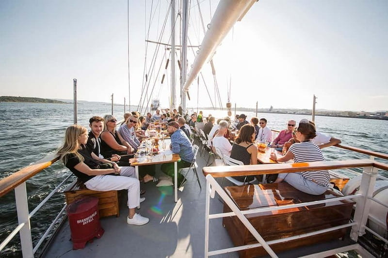 Oslo: Fjord Dinner Cruise on Sailing Ship w/ Seafood Buffet - The Shrimp Buffet: Traditional, Simple, and Limited