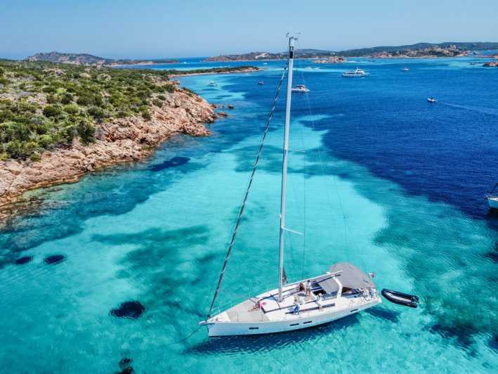 Palau: Sailing tour La Maddalena Archipelago - Piscine di Budelli and the long lunch stop