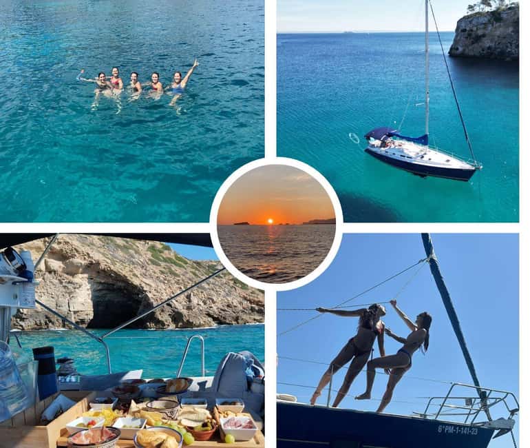 Palma Bay: Sailing Boat Trip W/ Water Toys Snacks & Drinks - Starting from Lonja Marina Charter