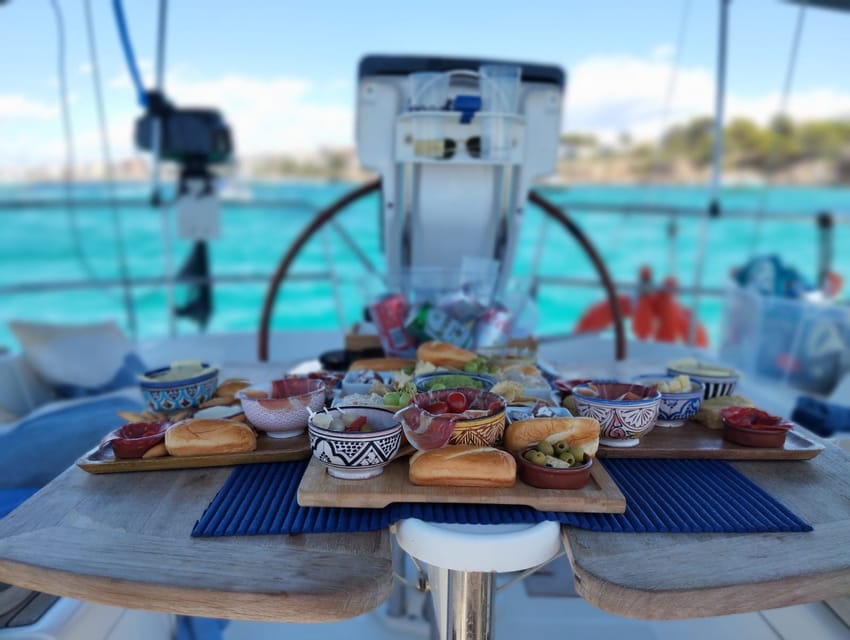 Palma Bay: Sailing Boat Trip W/ Water Toys Snacks & Drinks - The practical limits to keep in mind