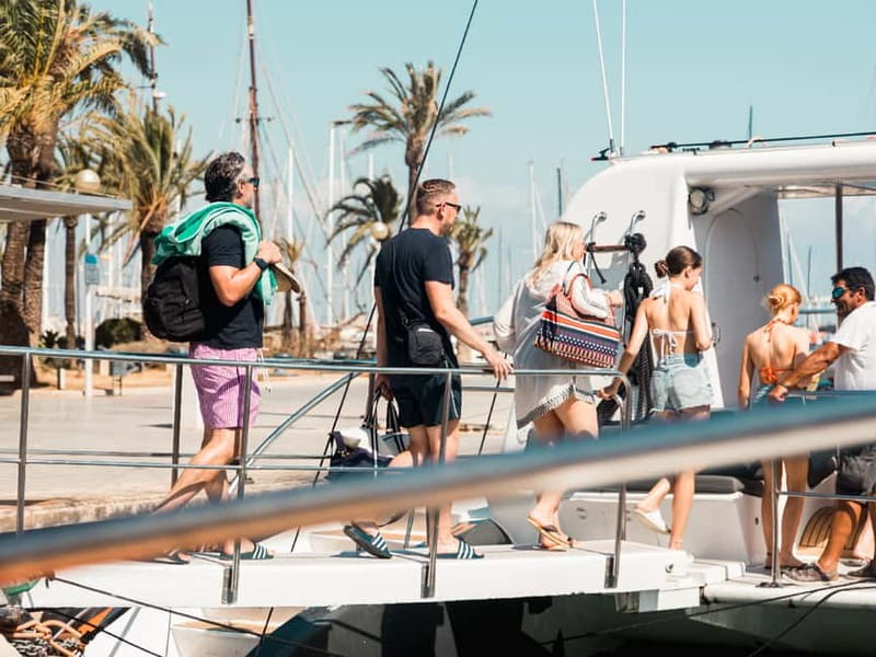 Palma de Mallorca: Half-Day Catamaran Tour with Buffet Meal - What the buffet is really like