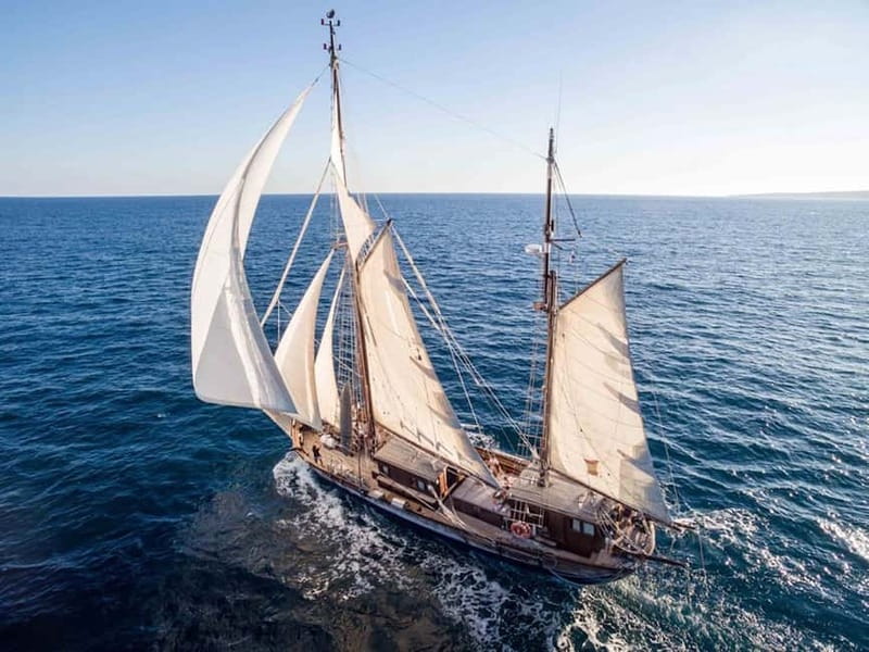 Palma de Mallorca: Wooden Sailboat; Food, Views & History - Sailing Palma Bay on a Boat Built in 1841