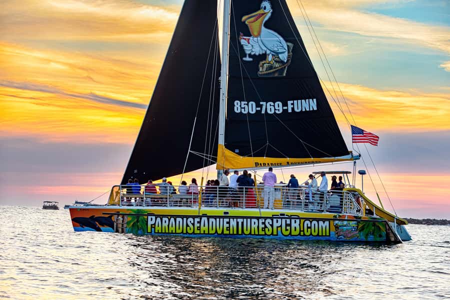 Panama City Beach: Sunset Sail on the Privateer Catamaran - Boarding the Privateer catamaran