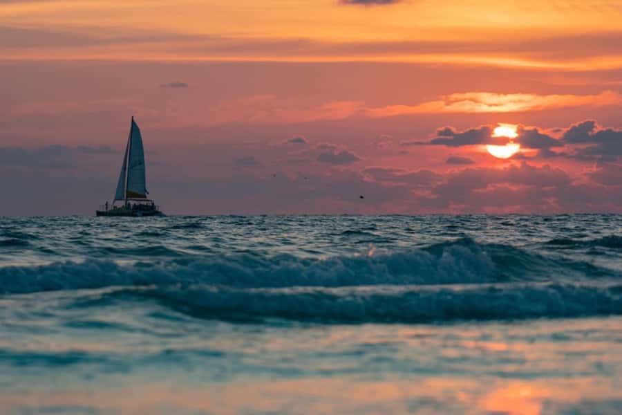 Panama City Beach: Sunset Sail on the Privateer Catamaran - Check-in at 4114 Jan Cooley Drive
