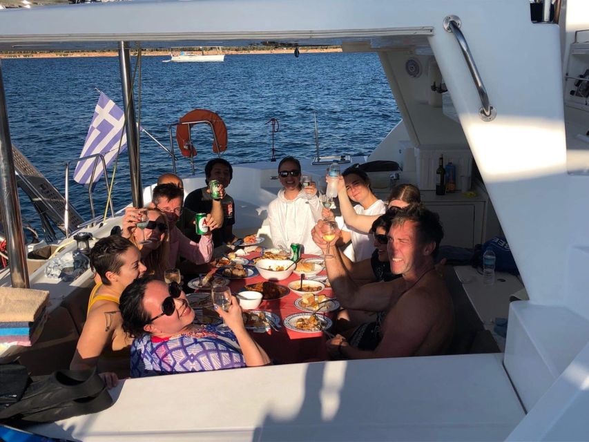 Paros: Catamaran Cruise with Swimming, Meal and Drinks - Who should book this Paros cruise