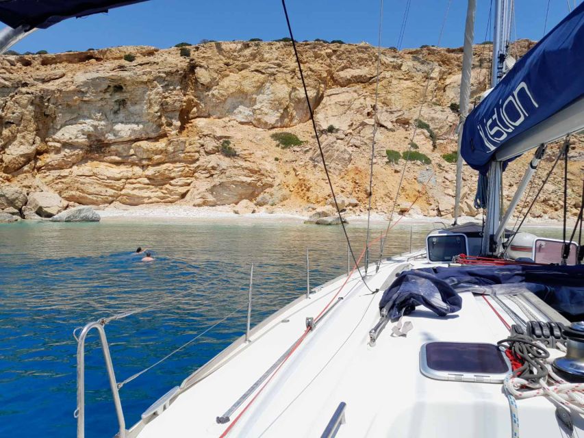 Paros: Full-Day Sailing Yacht Cruise - Lunch with Greek flavors on board