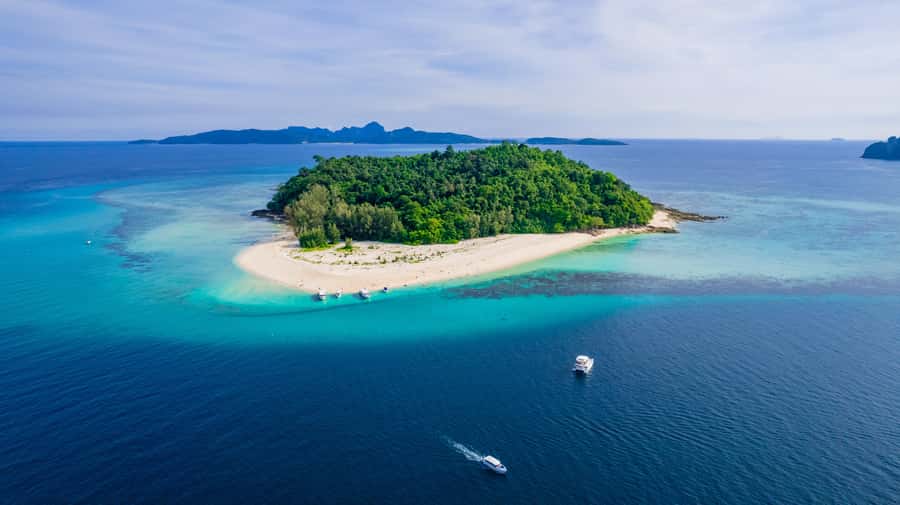 Phuket: Bamboo Island and Phi Phi Islands by Fast Catamaran - Monkey Beach is a short photo stop