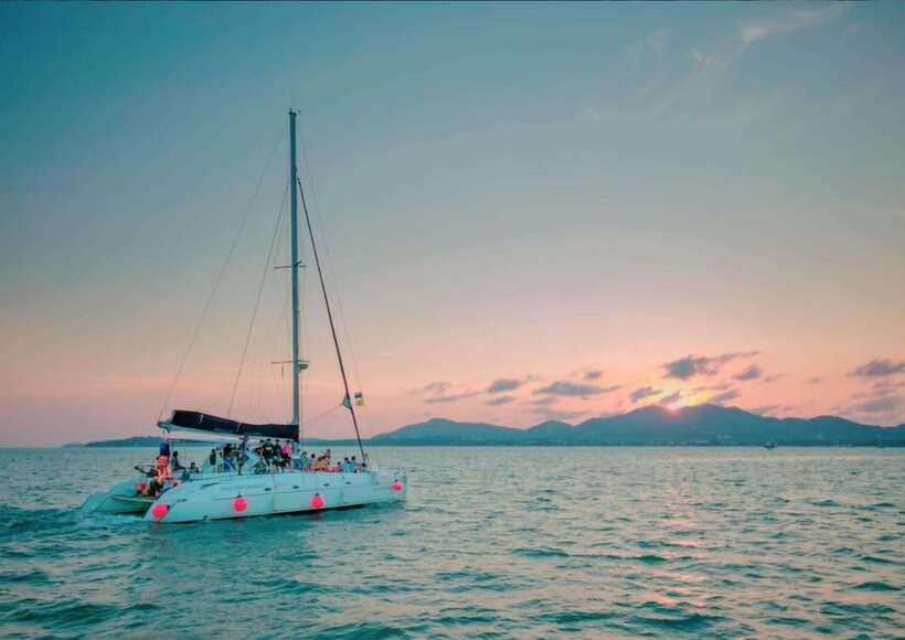 Phuket: Coral Island Catamaran Cruise with Sunset Dinner - At a glance