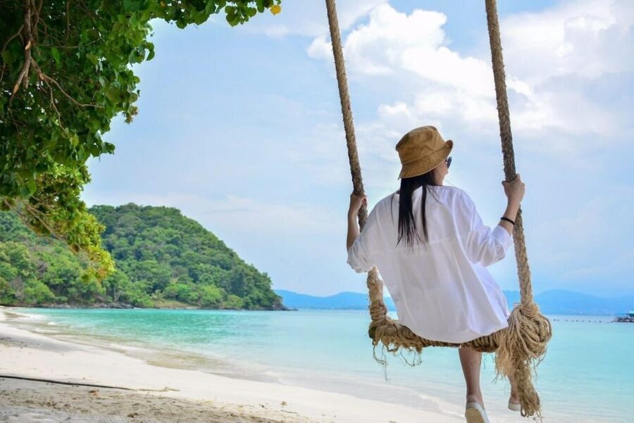 Phuket: Coral Island & Sunset Dinner by Sailing Catamaran - What the water activities are really like