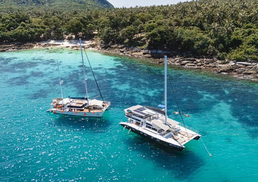 Phuket: Coral, Racha, Promthep Island Party Catamaran trip - What the $87 price really covers