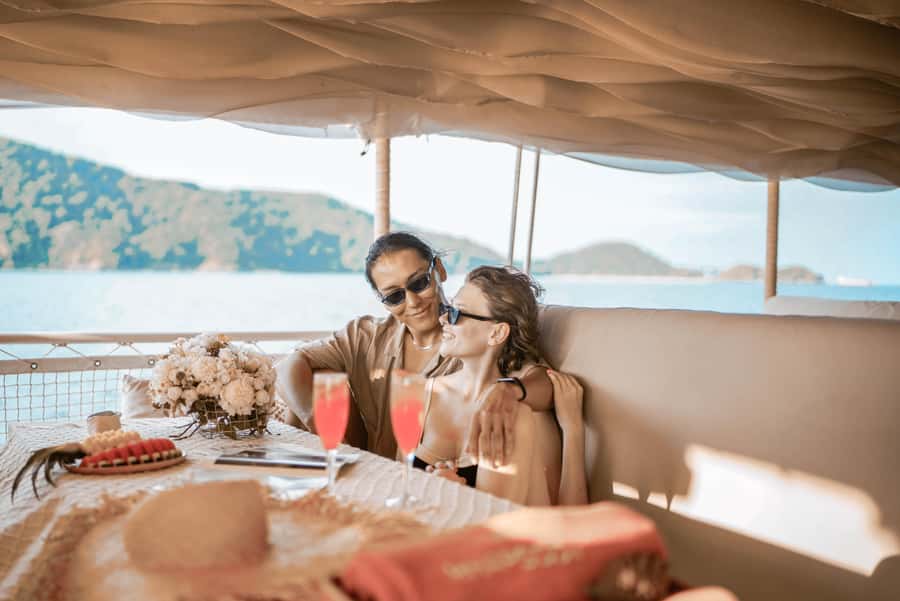 Phuket: Coral & Racha Sunset Luxury Catamaran Party Cruise - Five professional photos are more useful than they sound